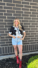 Ivory Lace Top